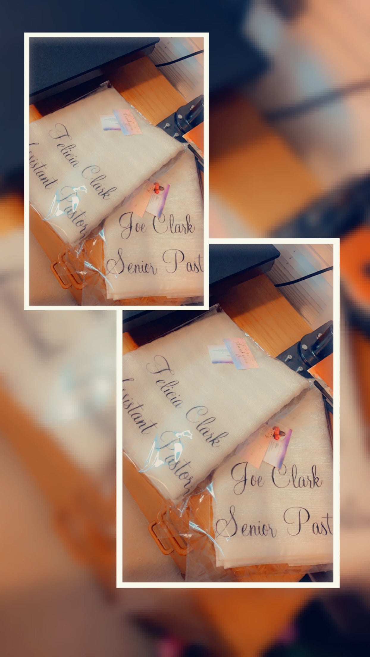 Personalized Ministry Towels