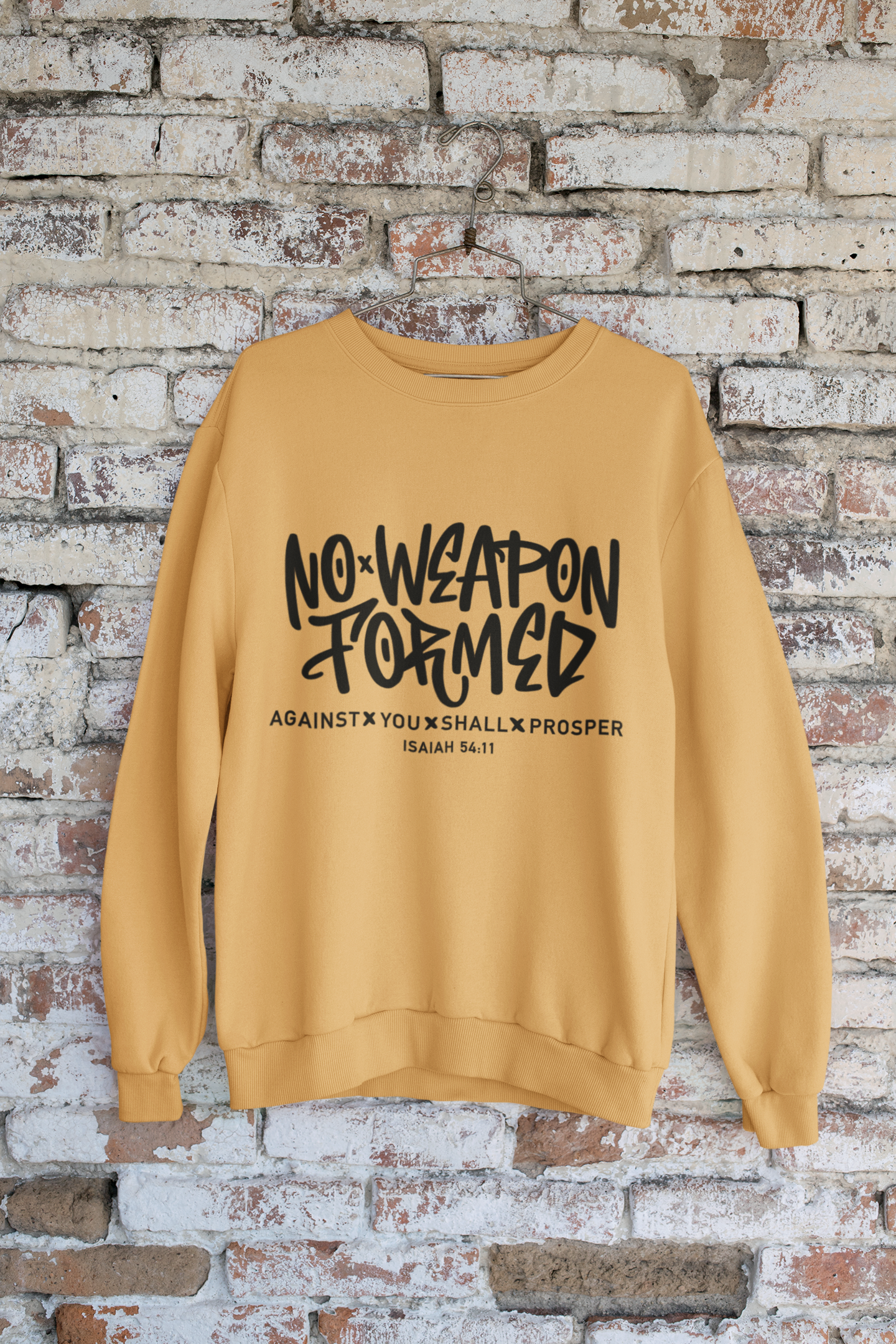 "No Weapon" Crewneck